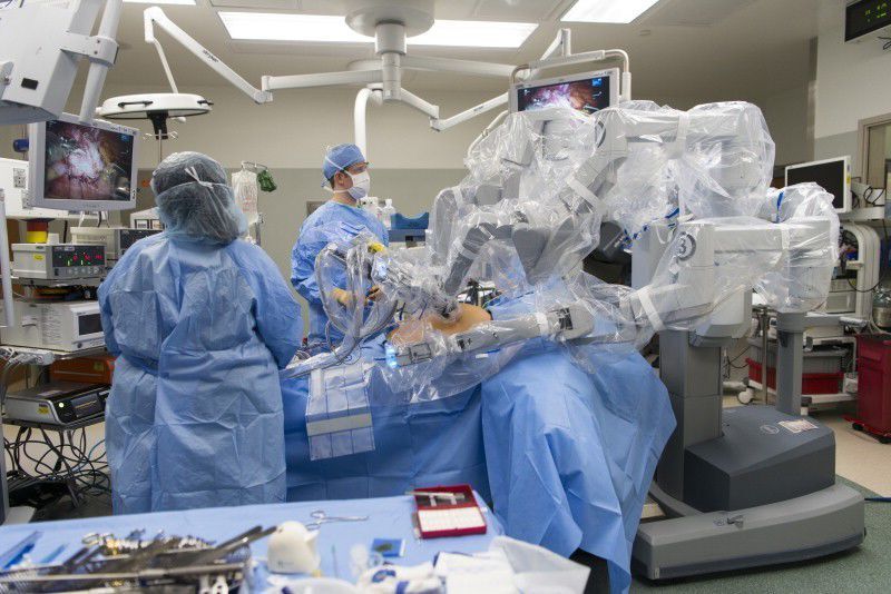 Robot surgery Mayo